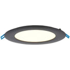Lotus LED Lights - 8" Round Economy Recessed Light - LB8R/30K/BK - Canada Light Shop