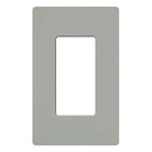 Lutron - Claro & Satin Colors 1-Gang Wallplate - CW-1-GR - Canada Light Shop
