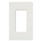Lutron - Claro & Satin Colors 1-Gang Wallplate - CW-1-WH - Canada Light Shop