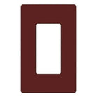 Lutron - Claro & Satin Colors 1-Gang Wallplate - SC-1-MR - Canada Light Shop