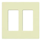 Lutron - Claro & Satin Colors 2-Gang Wallplate - CW-2-AL - Canada Light Shop