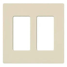 Lutron - Claro & Satin Colors 2-Gang Wallplate - CW-2-LA - Canada Light Shop