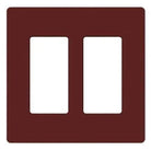 Lutron - Claro & Satin Colors 2-Gang Wallplate - SC-2-MR - Canada Light Shop