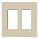 Lutron - Claro & Satin Colors 2-Gang Wallplate - SC-2-ST - Canada Light Shop