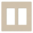 Lutron - Claro & Satin Colors 2-Gang Wallplate - SC-2-TP - Canada Light Shop