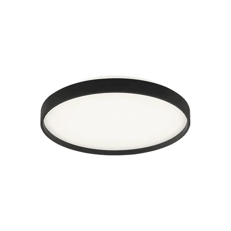 Matteo Lighting - Alexandre LED Flush Mount - M10802BK - Canada Light Shop