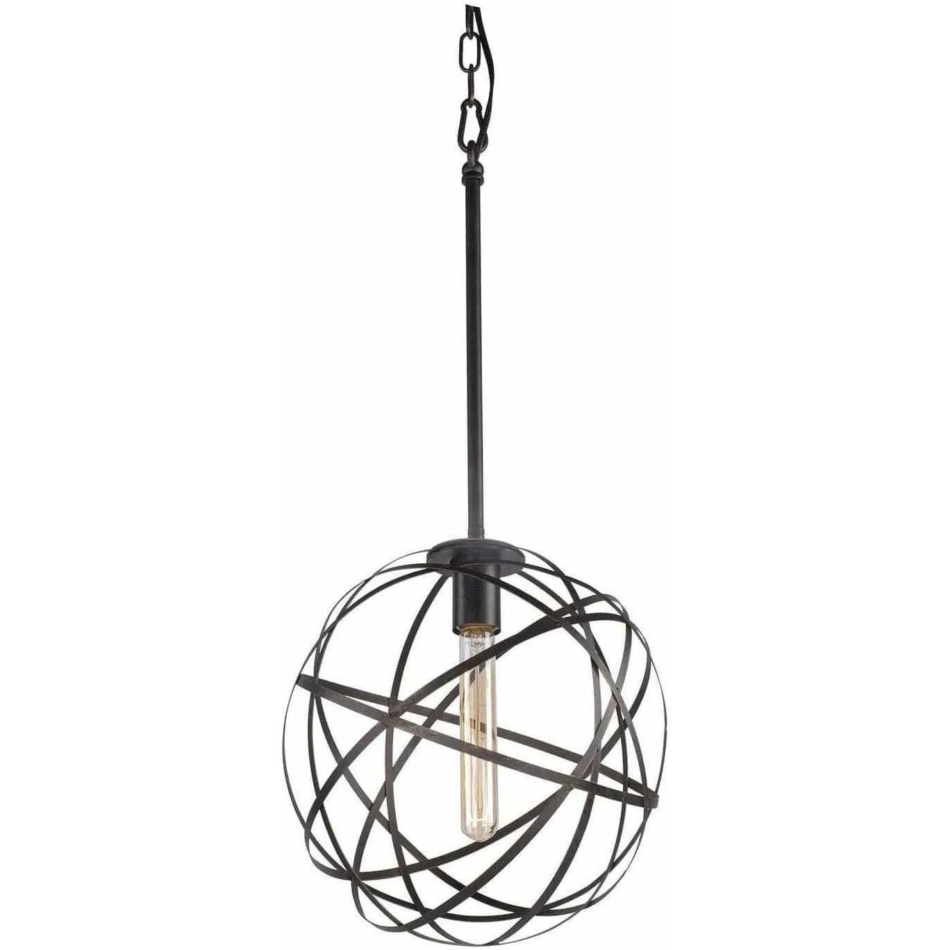 Matteo Lighting - Atom Pendant - C57801BK - Canada Light Shop