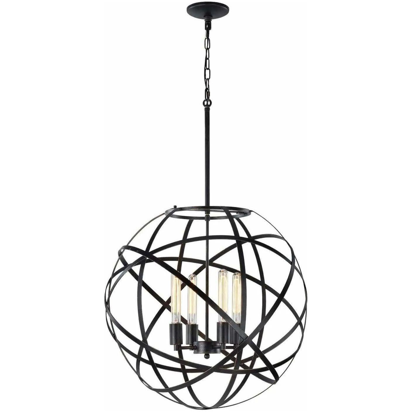 Matteo Lighting - Atom Pendant - C57804BK - Canada Light Shop