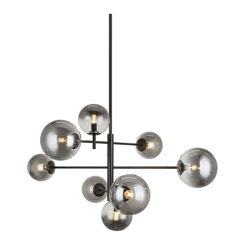 Matteo Lighting - Averley Chandelier - C70708BKSM - Canada Light Shop