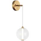 Matteo Lighting - Belange LED Wall Sconce - W69601AGCL - Canada Light Shop