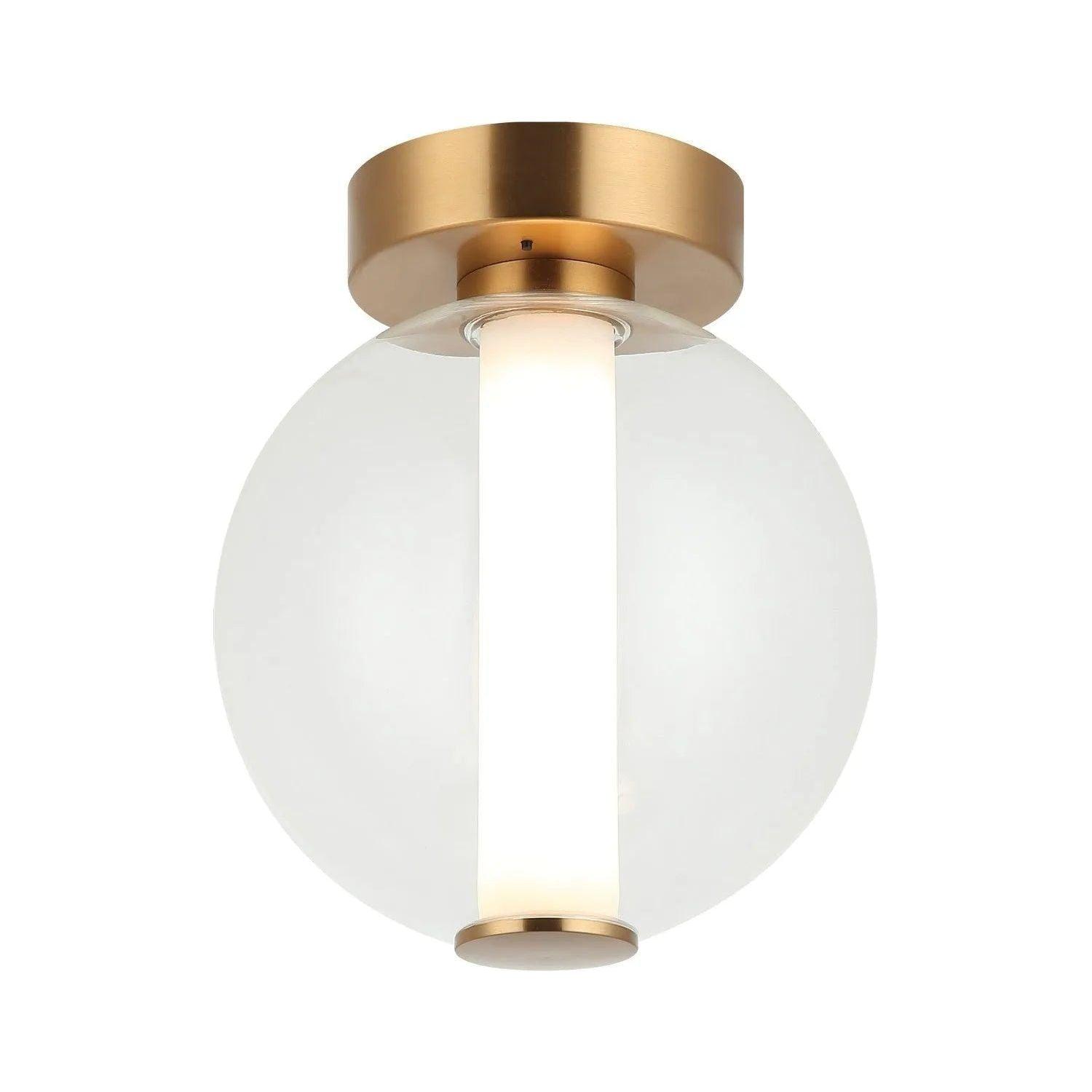 Matteo Lighting - Belange LED Wall Sconce/Ceiling Mount - WX69611AGCL - Canada Light Shop
