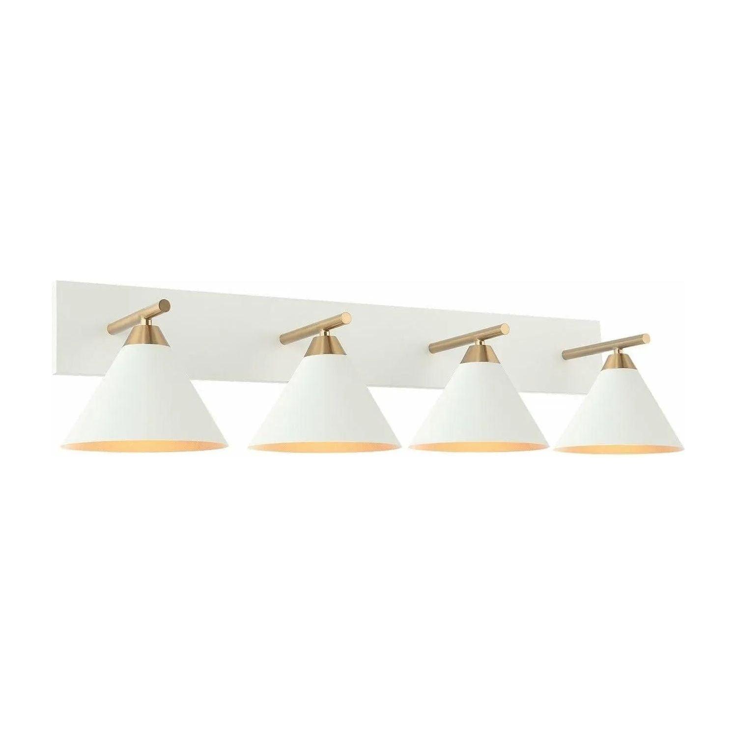 Matteo Lighting - Bliss Four-Light Wall Sconce - S10604WH - Canada Light Shop