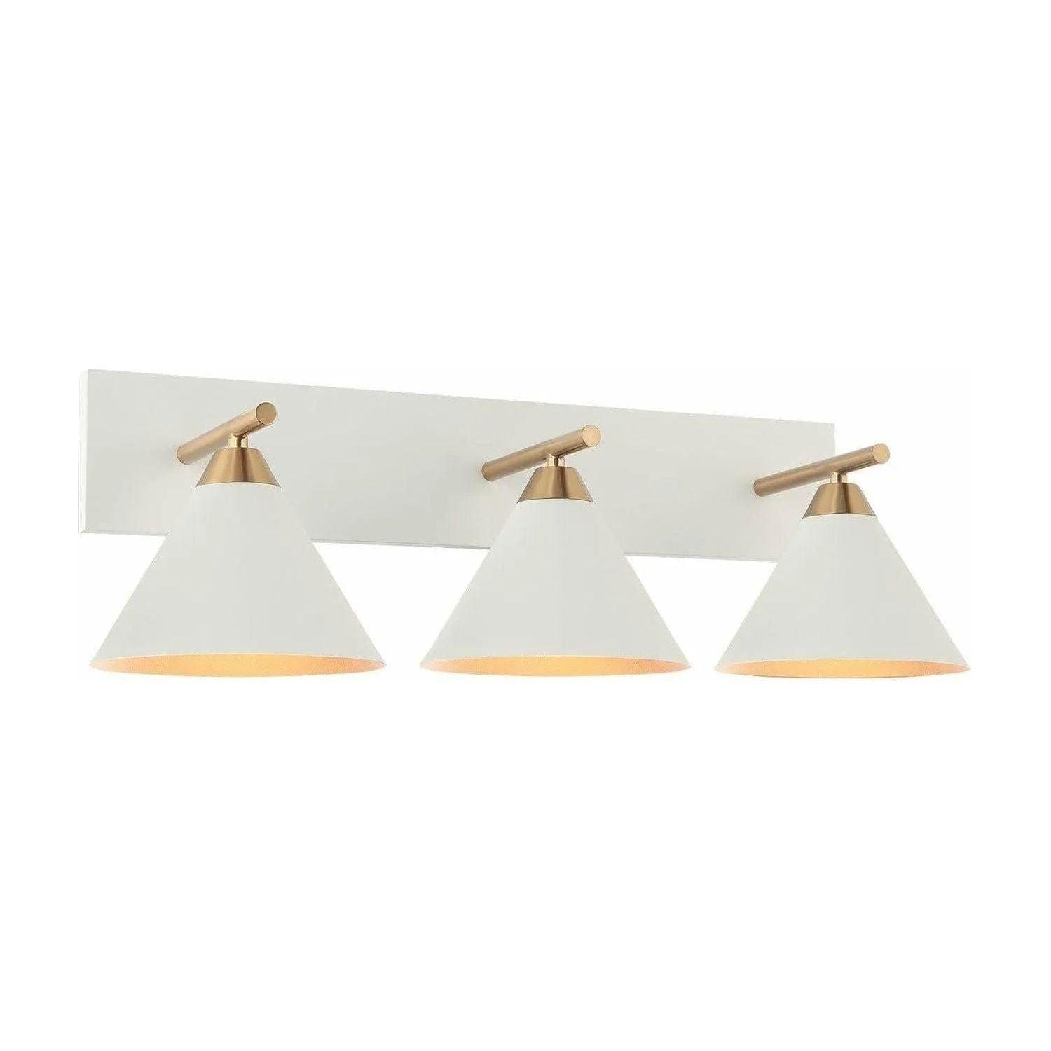 Matteo Lighting - Bliss Three-Light Wall Sconce - S10603WH - Canada Light Shop