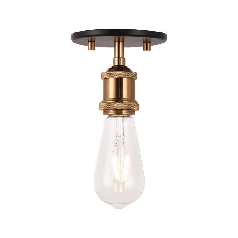Matteo Lighting - Bulstrode's Workshop Flush Mount - X46100AG - Canada Light Shop