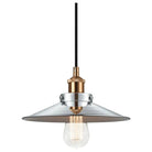 Matteo Lighting - Bulstrode's Workshop Metal Shade Pendant - C46111AGCH - Canada Light Shop
