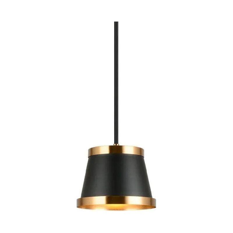 Matteo Lighting - Caske Pendant - C62901BKAG - Canada Light Shop
