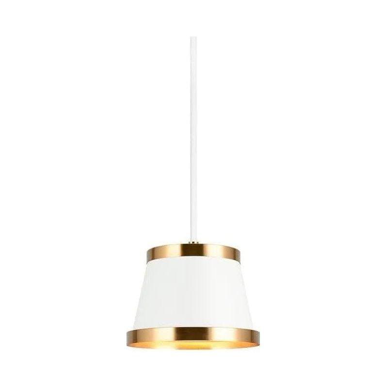 Matteo Lighting - Caske Pendant - C62901WHAG - Canada Light Shop