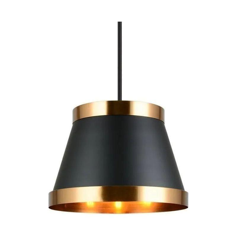 Matteo Lighting - Caske Pendant - C62903BKAG - Canada Light Shop