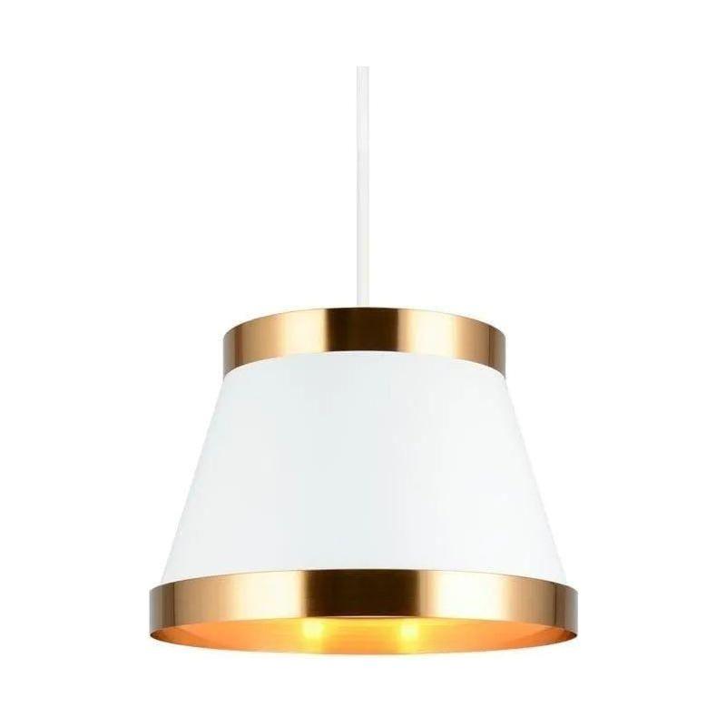 Matteo Lighting - Caske Pendant - C62903WHAG - Canada Light Shop