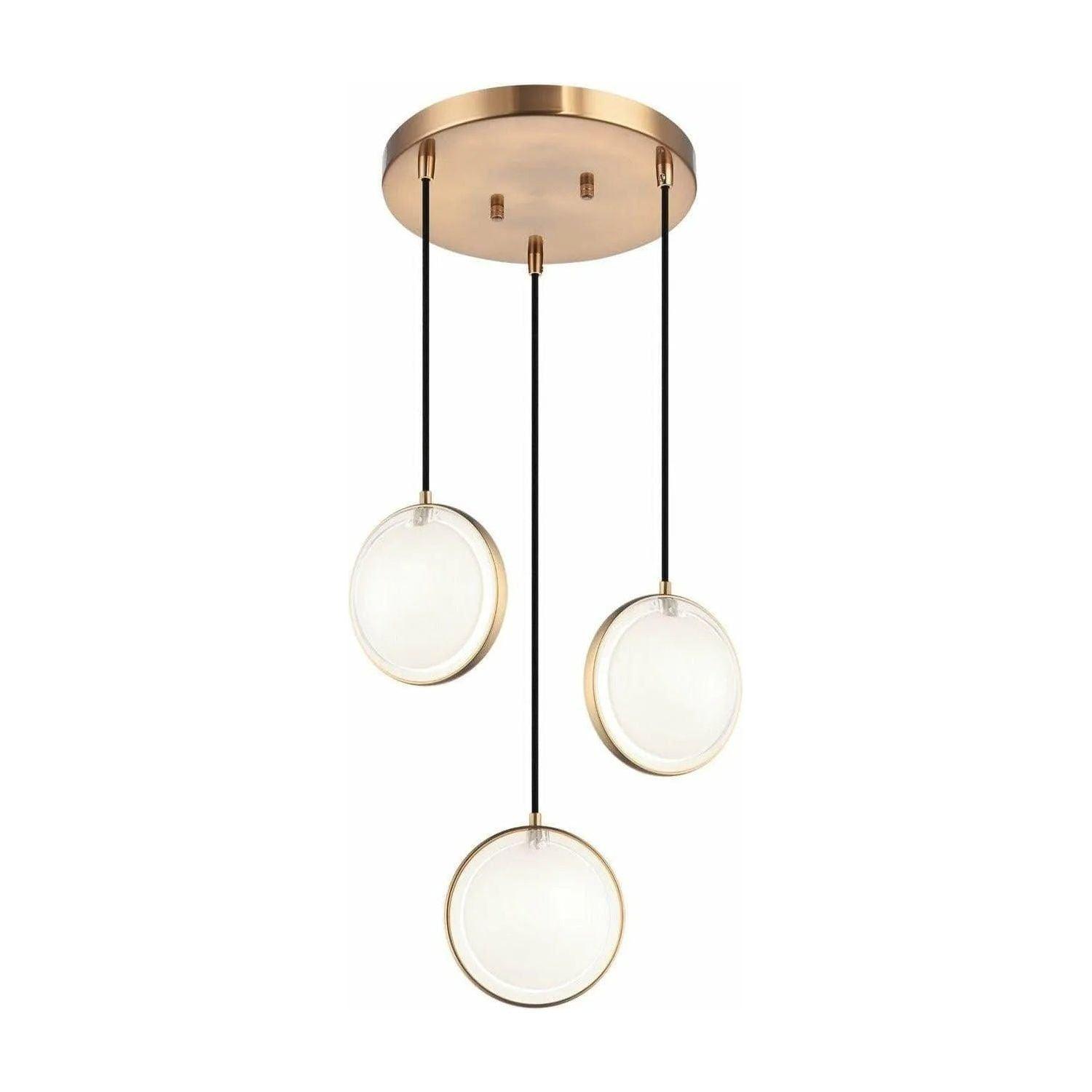 Matteo Lighting - Chatoyant Pendant - C71503AG - Canada Light Shop