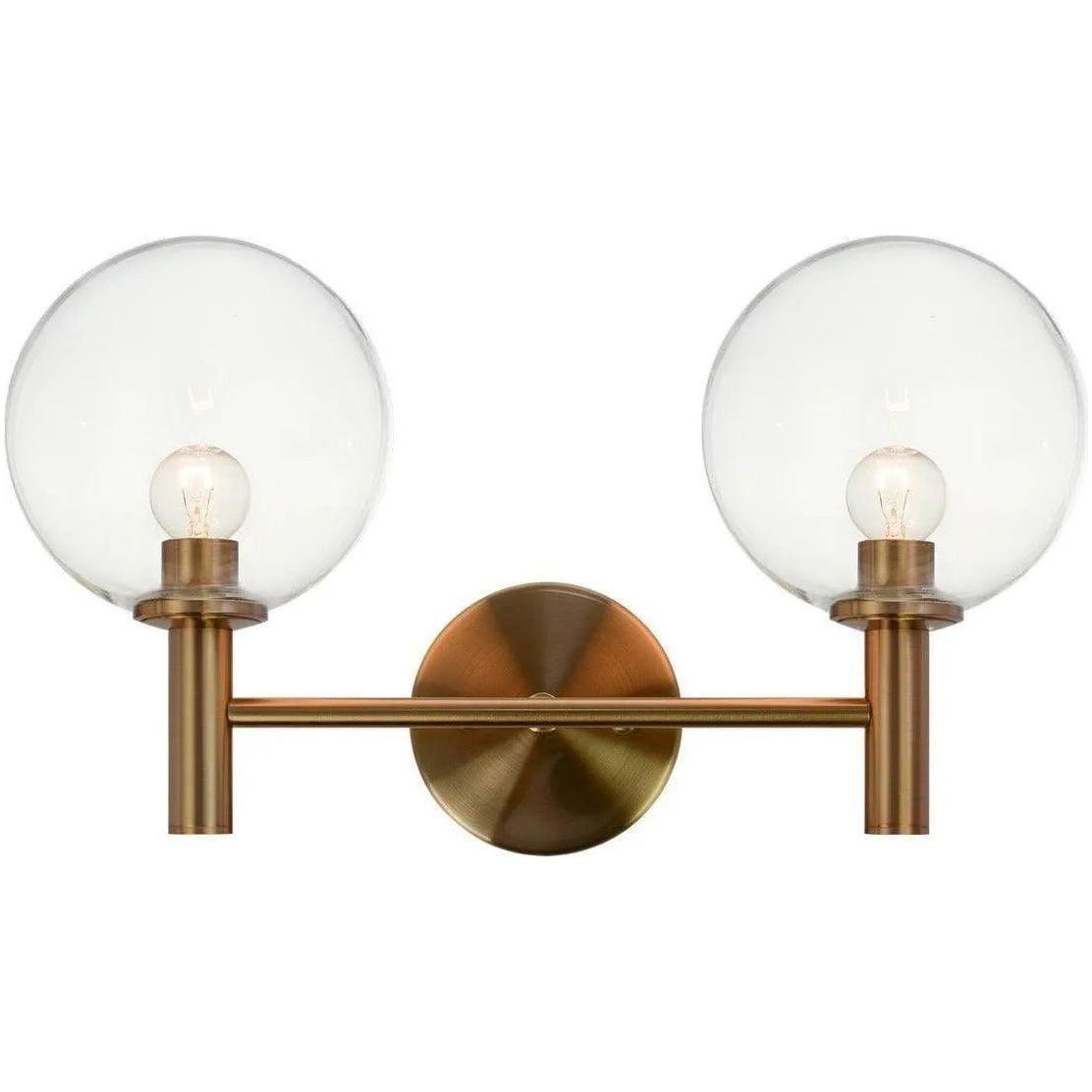 Matteo Lighting - Cosmo Bath Vanity - S06002AGCL - Canada Light Shop