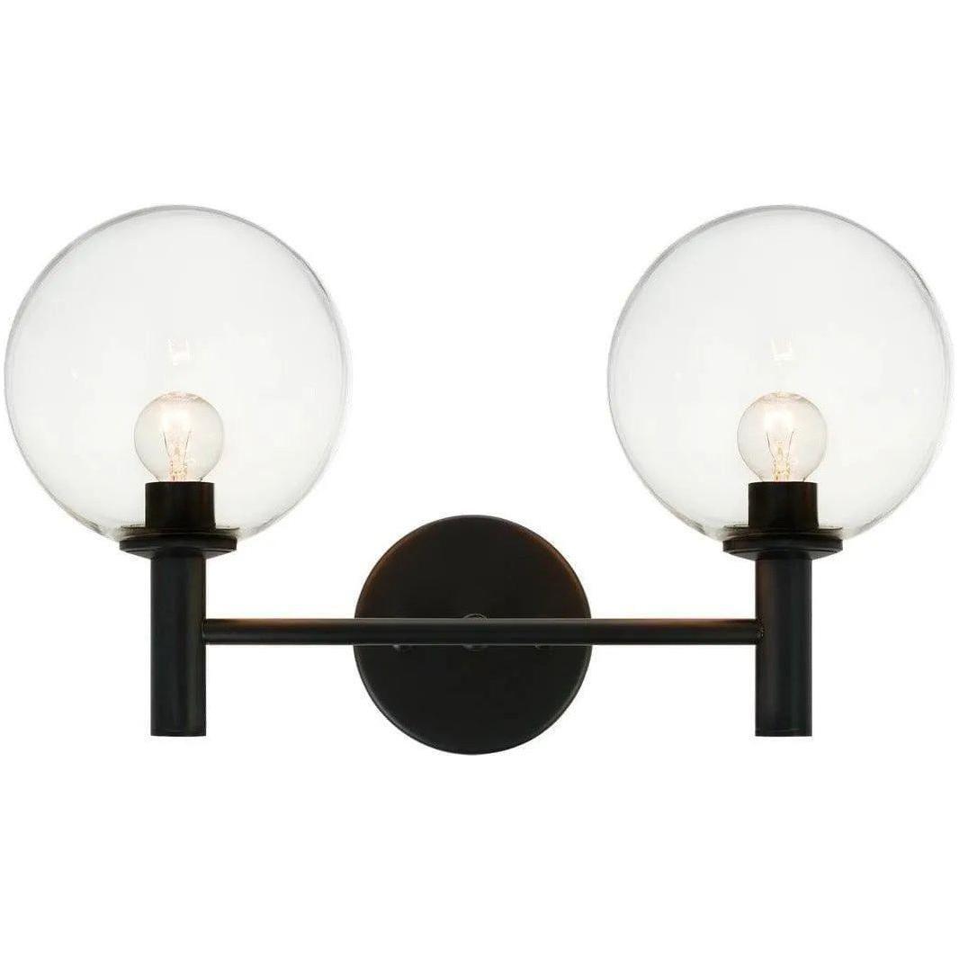 Matteo Lighting - Cosmo Bath Vanity - S06002BKCL - Canada Light Shop