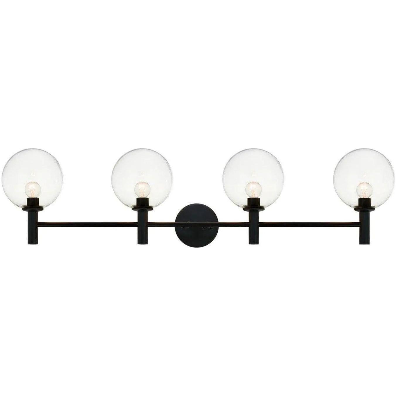 Matteo Lighting - Cosmo Bath Vanity - S06004BKCL - Canada Light Shop