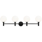 Matteo Lighting - Cosmo Bath Vanity - S06004BKOP - Canada Light Shop