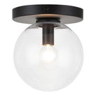 Matteo Lighting - Cosmo Flush Mount - WX06001BKCL - Canada Light Shop