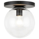 Matteo Lighting - Cosmo Flush Mount - WX06011BKCL - Canada Light Shop