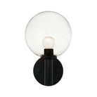Matteo Lighting - Cosmo One Light Wall Sconce - S06001BKCL - Canada Light Shop
