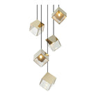 Matteo Lighting - Cube Multi-Light Pendant - C30505CG - Canada Light Shop