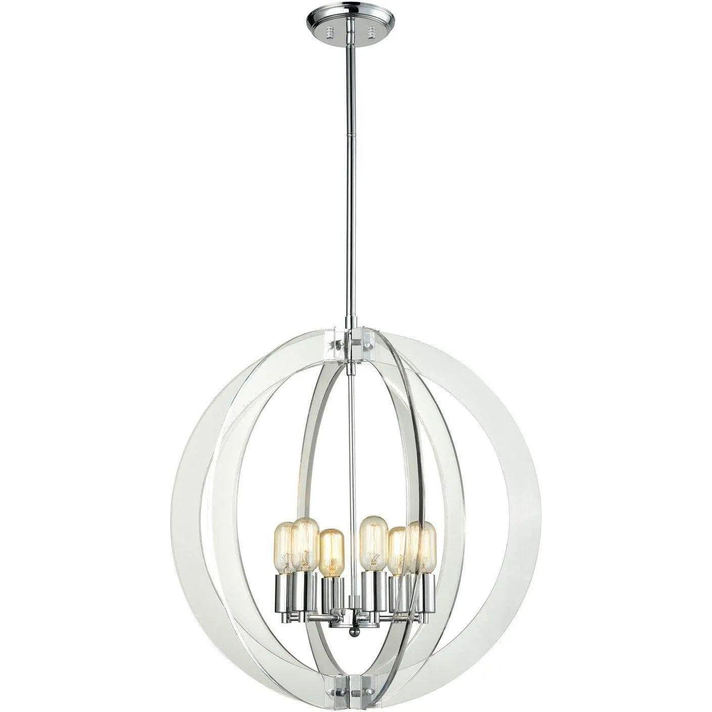 Matteo Lighting - Dangle Candle Pendant - C61506CH - Canada Light Shop