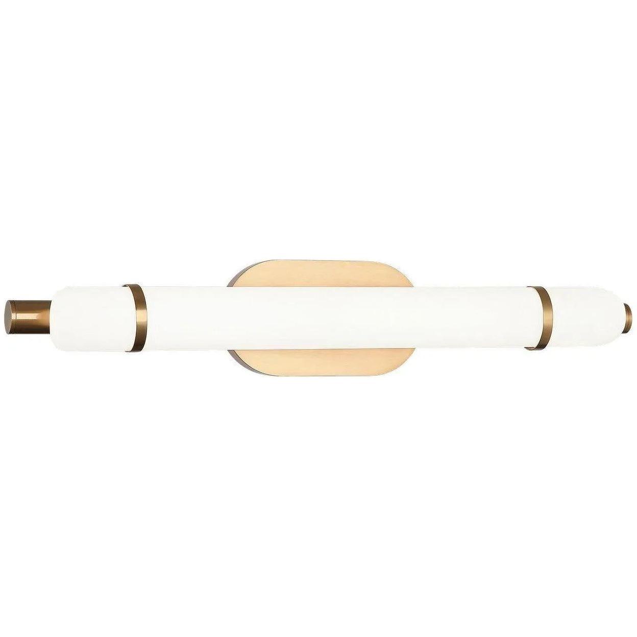 Matteo Lighting - Finnegan LED Vanity - S10424AG - Canada Light Shop