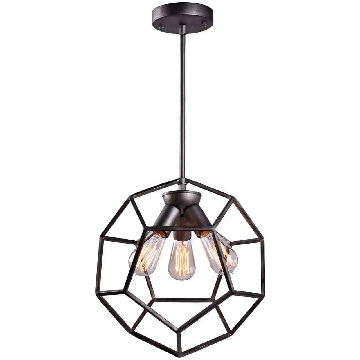 Matteo Lighting - Geometry Series Pendant - C54603RB - Canada Light Shop