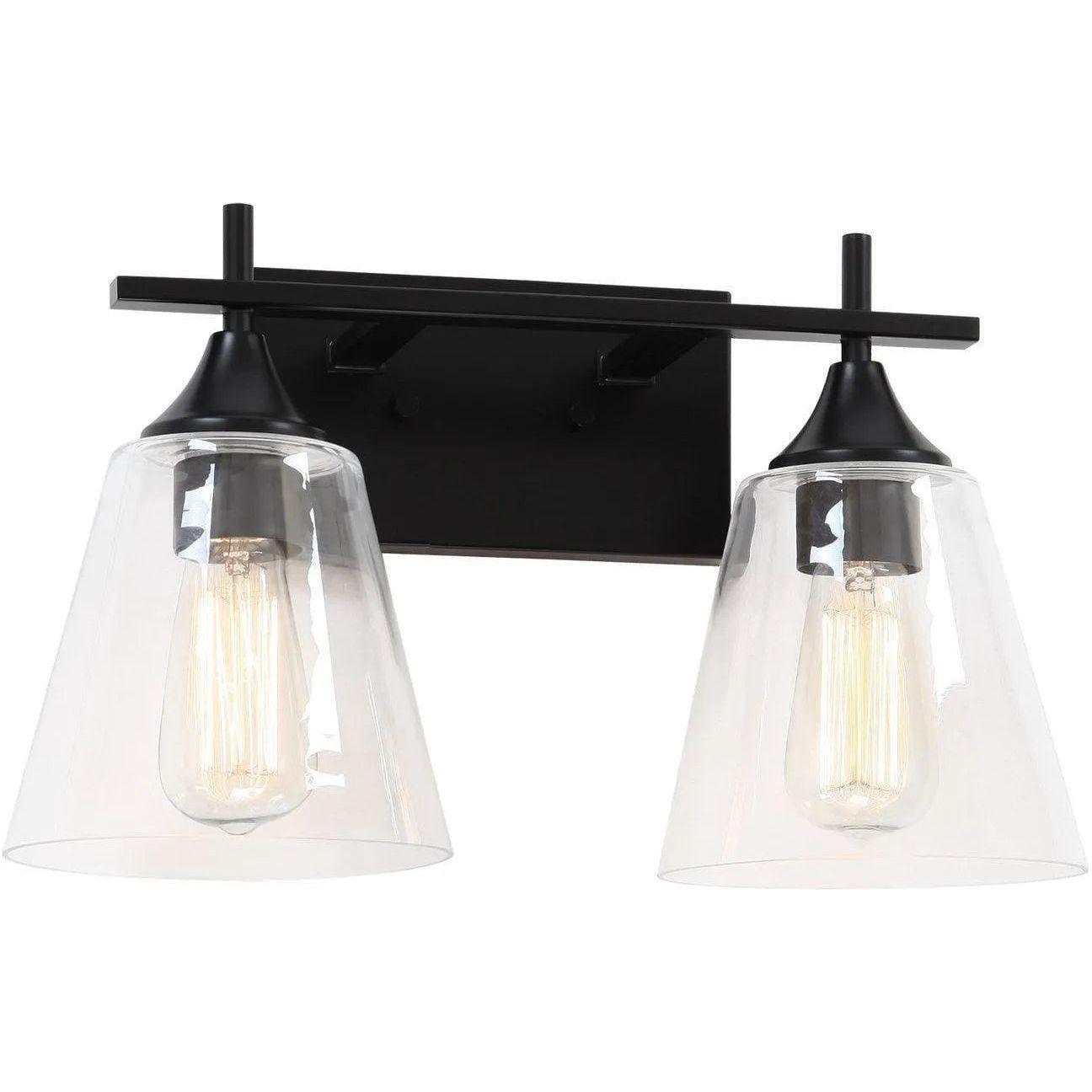 Matteo Lighting - Hollis Bath Vanity - S09802BK - Canada Light Shop