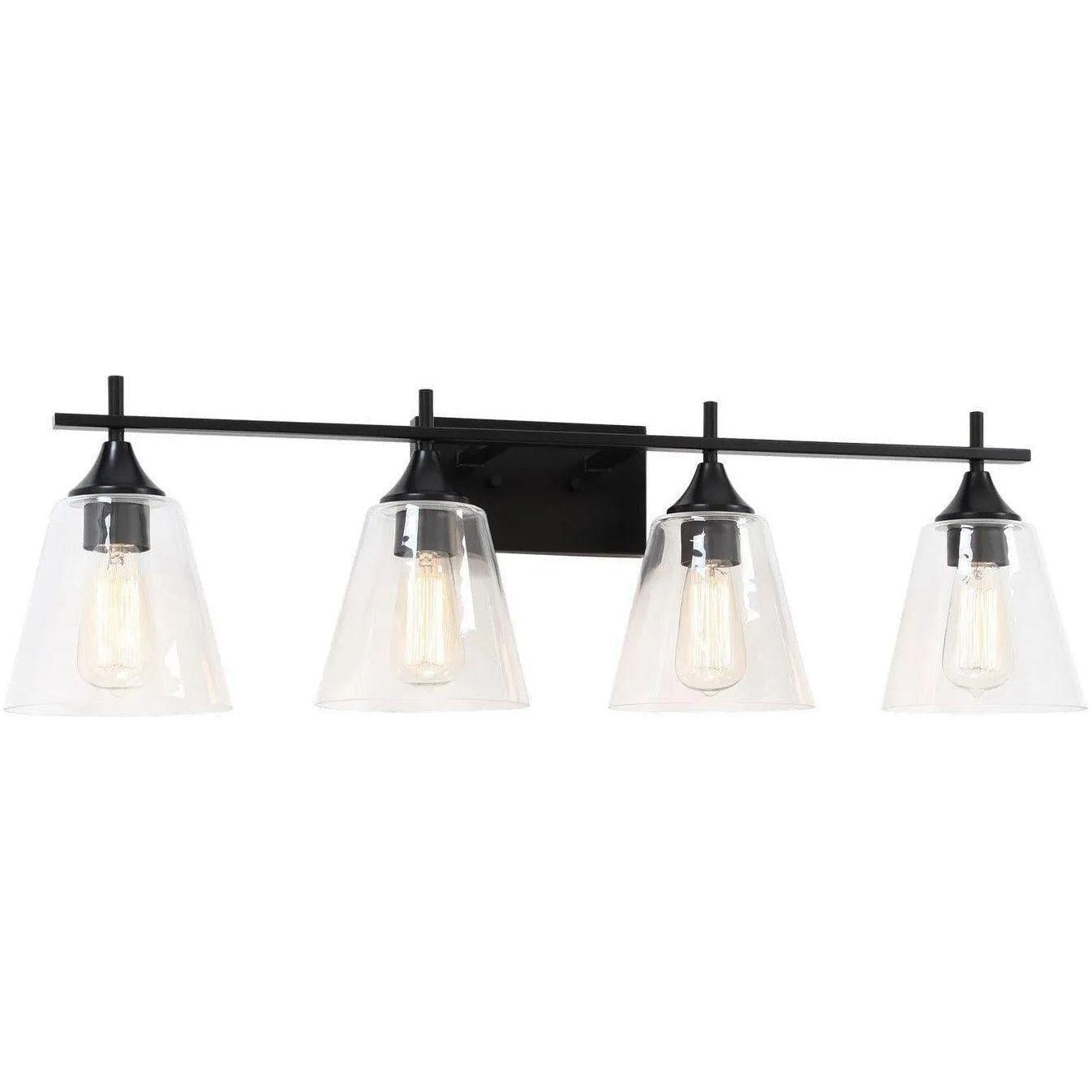 Matteo Lighting - Hollis Bath Vanity - S09804BK - Canada Light Shop
