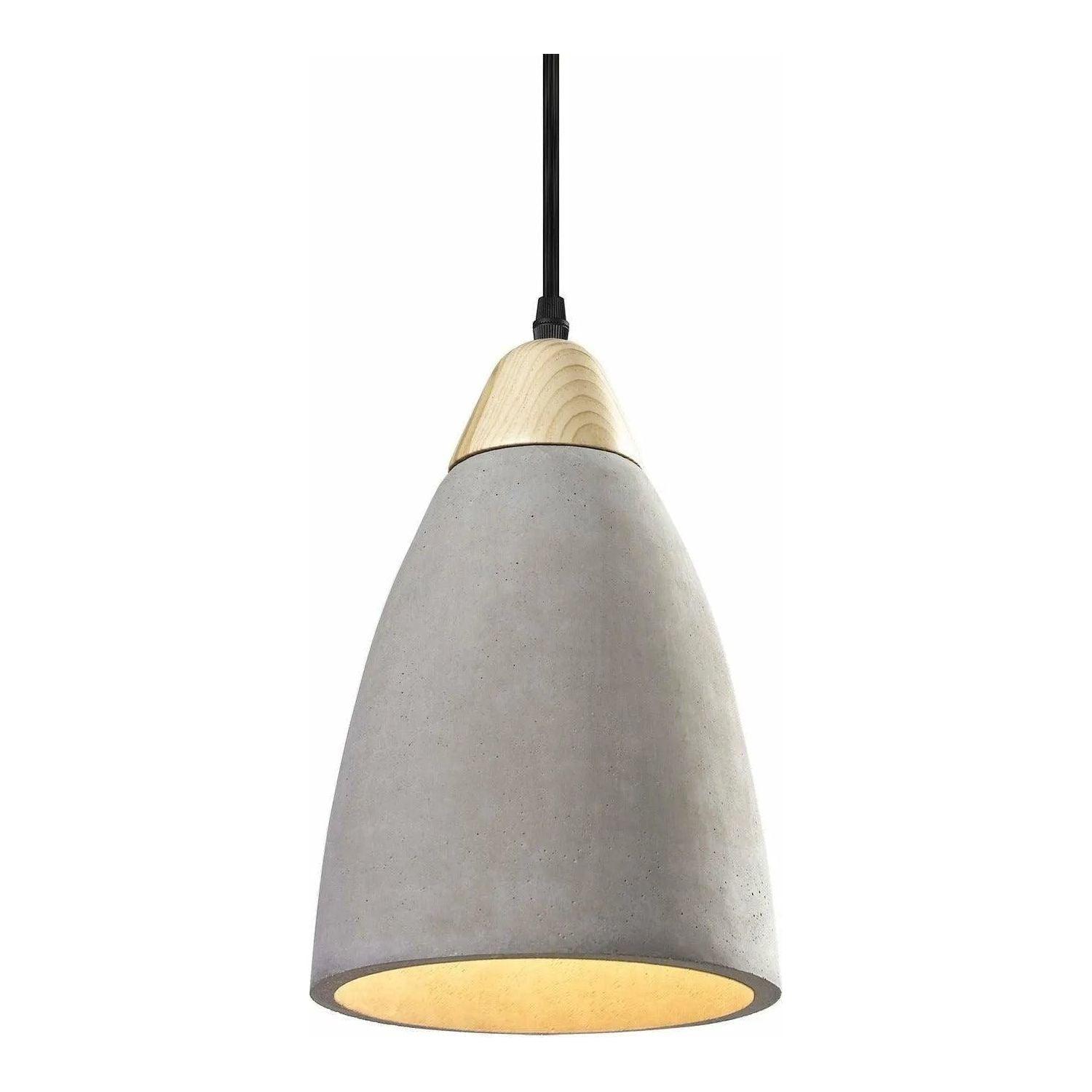 Matteo Lighting - Industrial One Light Cone Pendant - C53204CR - Canada Light Shop