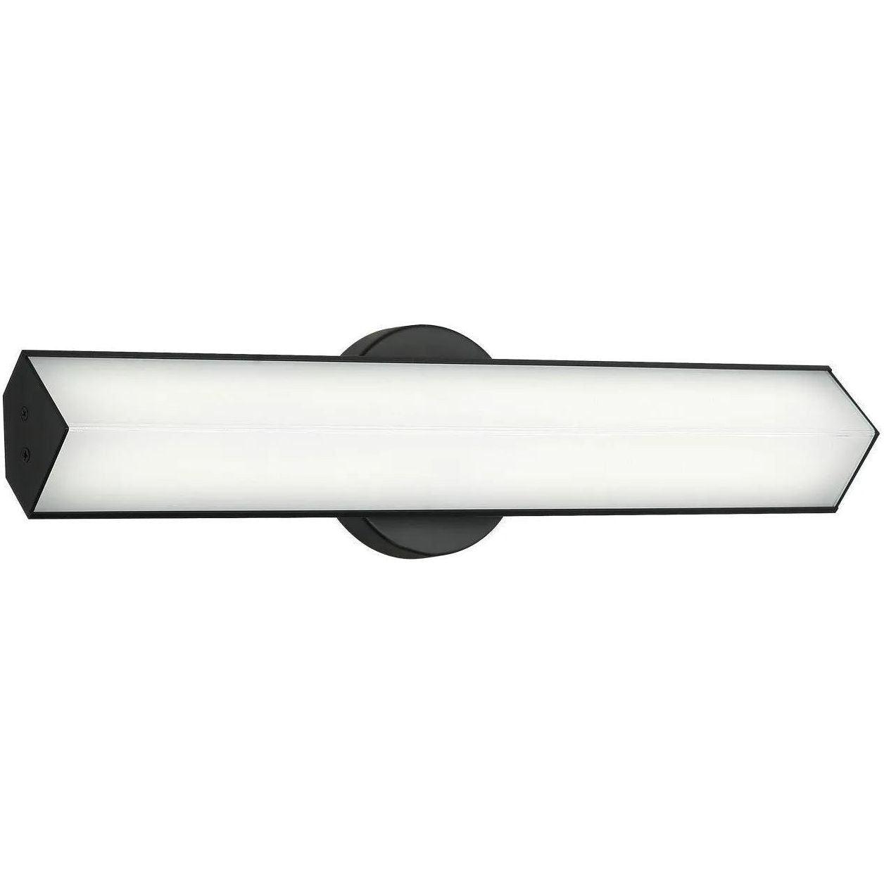 Matteo Lighting - Jade LED Vanity - S09918BK - Canada Light Shop