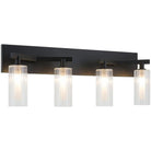 Matteo Lighting - Kristof Wall Sconce - W60804BK - Canada Light Shop