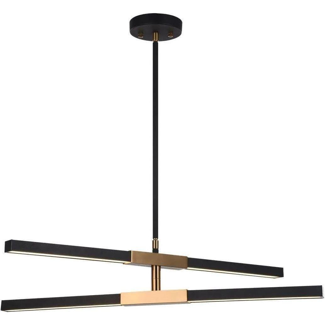 Matteo Lighting - Lineare Linear LED Pendant - C64738MBAG - Canada Light Shop