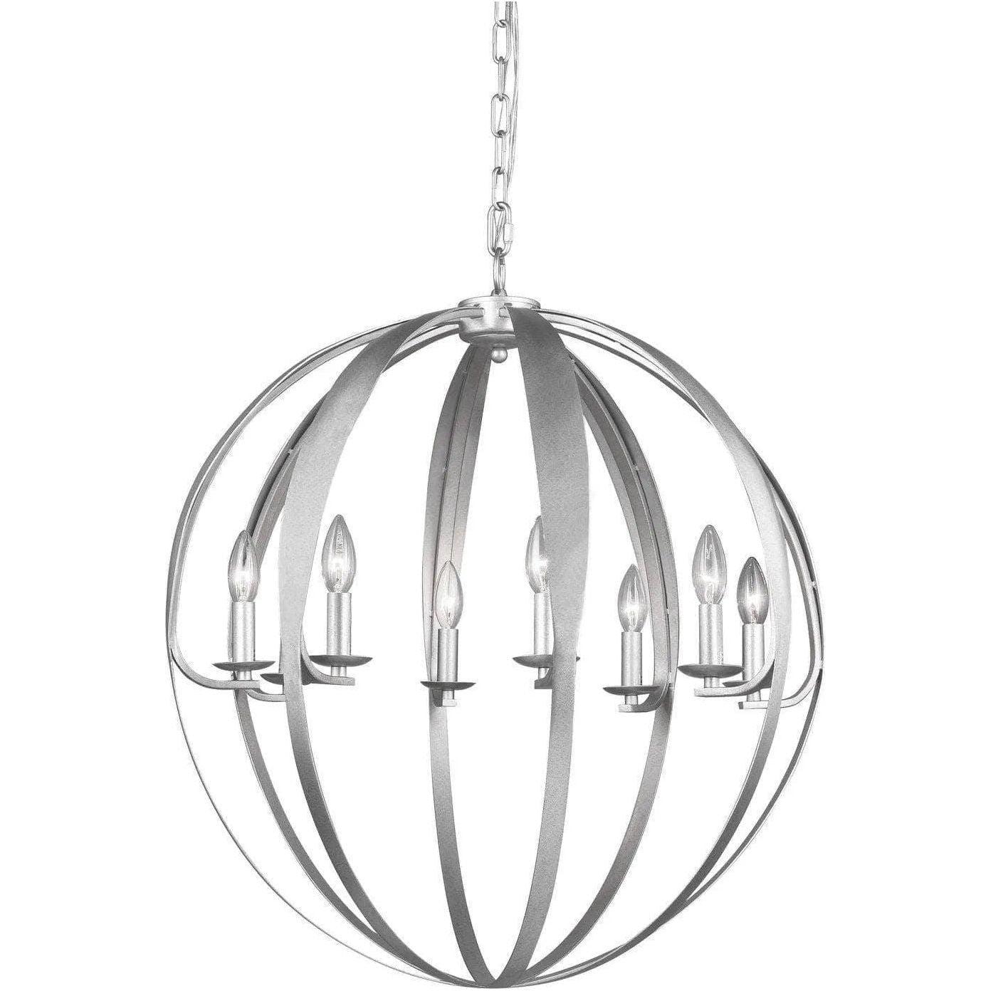 Matteo Lighting - Manchester Core Chandelier - C54308SV - Canada Light Shop