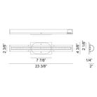 Matteo Lighting - Marquin LED Vanity - S05623GR - Canada Light Shop