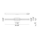 Matteo Lighting - Marquin LED Vanity - S05623GR - Canada Light Shop