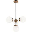 Matteo Lighting - Maru Chandelier - C72304AGOP - Canada Light Shop