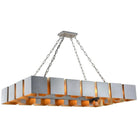Matteo Lighting - Mattone Linear Chandelier - C59318SV - Canada Light Shop