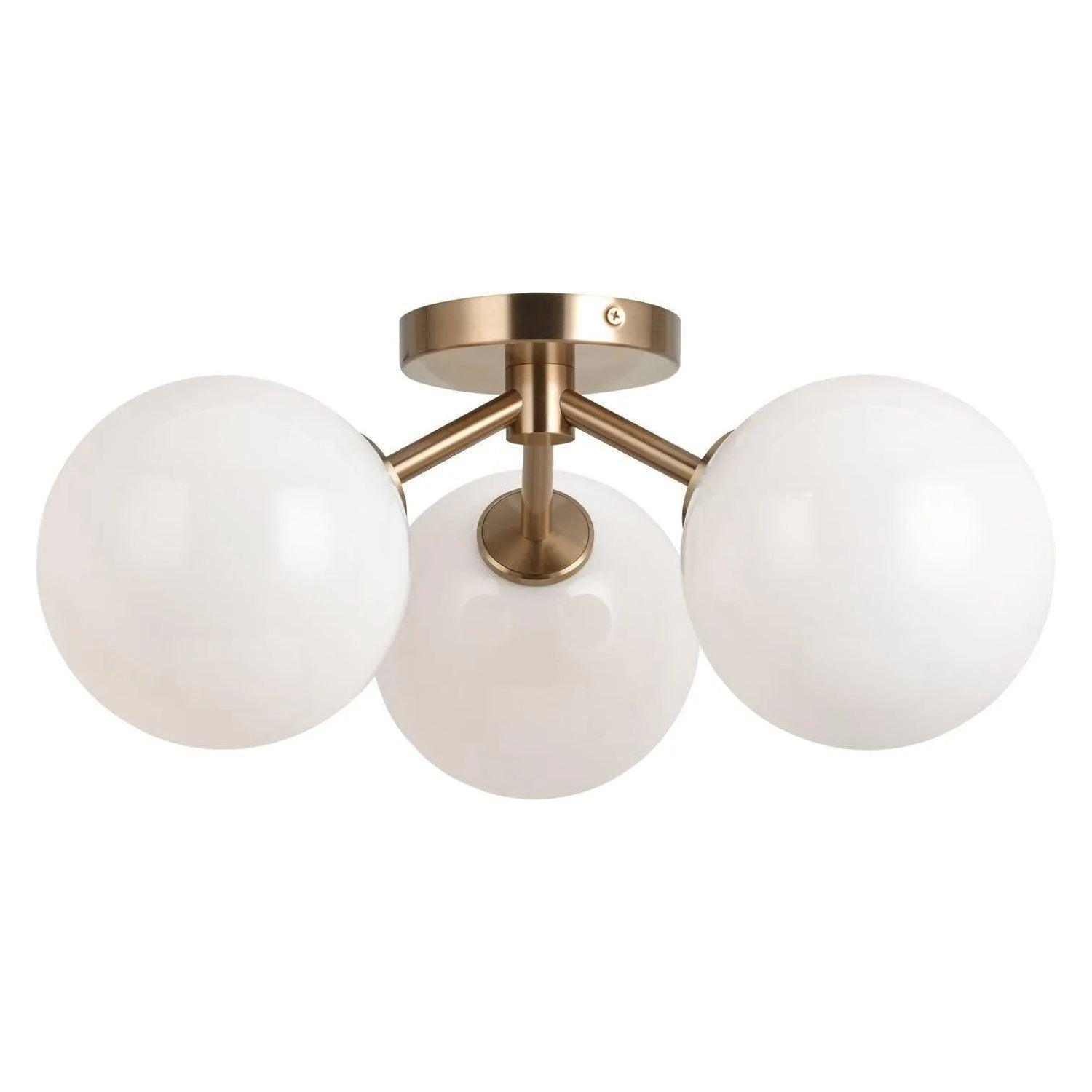 Matteo Lighting - Novo Flush Mount - X81703AGOP - Canada Light Shop