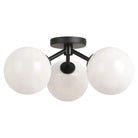 Matteo Lighting - Novo Flush Mount - X81703BKOP - Canada Light Shop