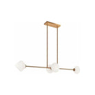 Matteo Lighting - Novo Linear Suspension - C81744AGOP - Canada Light Shop