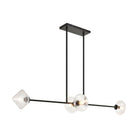 Matteo Lighting - Novo Linear Suspension - C81744BKCL - Canada Light Shop
